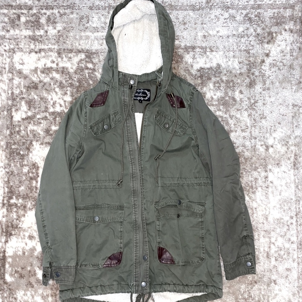 Cargo Jacket with Fleece